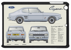 Ford Capri MkI 1600GT 1969-74 Small Tablet Covers